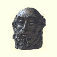 Sculture - Busto con occhiali - Mario Inverardi